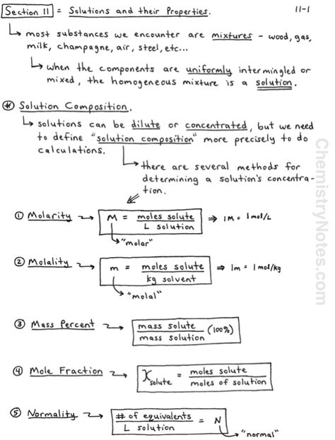 Chemistry Notes Molarity of Solution Molarity Notes, Solutions Chemistry Notes, Solution Chemistry Notes, Stoichiometry Chemistry Notes, Physical Chemistry Notes, Stoichiometry Notes, Stoichiometry Chemistry, Solution Chemistry, Chemistry Solutions