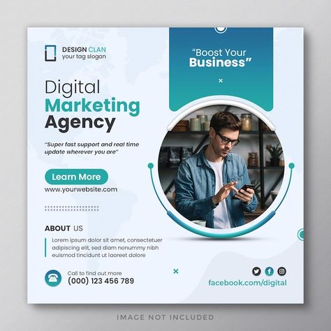 Digital marketing web banner and corpora... | Premium Psd #Freepik #psd #instagram-flyer #flyer-post #social-media-flyer #facebook-flyer Orphan Quotes, Social Media Post Design Templates, Social Media Post Design Ideas, Creative Social Media Post Design, Educational Banner, Corporate Social Media Post, Creative Social Media Post, Marketing Social Media Post, Decepticon Logo