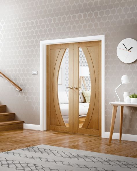 Fire Doors Internal, Internal Glazed Doors, Internal Oak Doors, Oak Interior Doors, Internal Glass Doors, Double Doors Interior, Walnut Doors, Pine Doors, Contemporary Doors