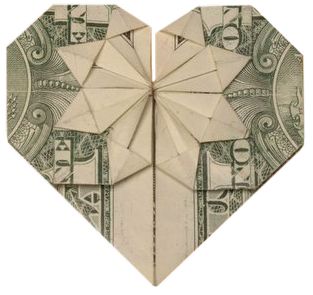 valentine, valentines day, valentine craft, craft, heart, love, origami, origami heart, dollar origami, dollar origami heart Dollar Oragami, Origami Dollar Bill, Money Origami Heart, Origami Dollar, Moon In Libra, Origami Bookmarks, Origami Star Box, Dollar Origami, Dollar Bill Origami