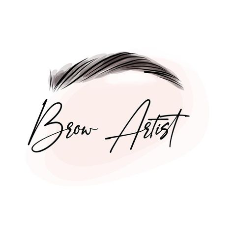 Brows Logo Design, Eyebrows Logo, Brows Logo, Art Journal Resources, Lashes Logo, Overlays Transparent, House Of Beauty, Eyebrow Makeup, Microblading