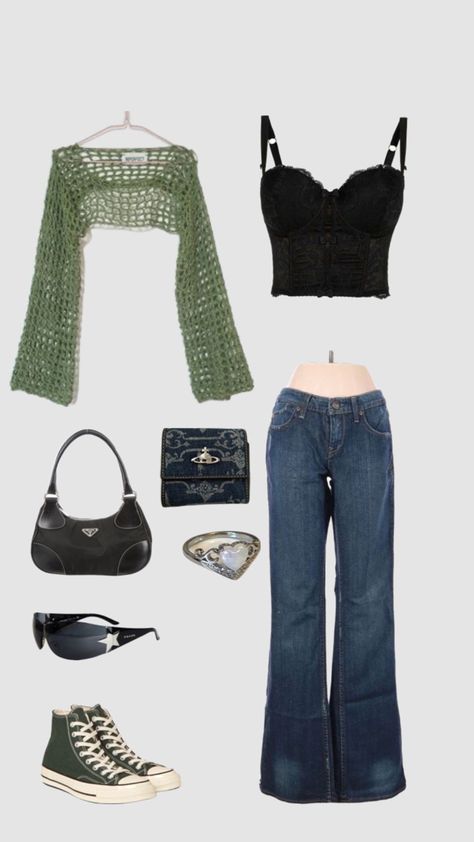 Outfit Ideas Grunge Summer, Taurus Aesthetic Outfit, Simple Date Outfits, 2000s Fashion Outfits, Swaggy Outfits, Mode Inspo, Cute Everyday Outfits, Really Cute Outfits, Cute Simple Outfits