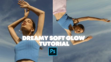 How to get the Soft Dreamy Glow Effect in Photoshop cc 2020 - Photoshop cc 2020 editing tutorial Film Effect Photo Edit, Soft Glow Photo Edit, Fashion Photoshop Ideas, Dreamy Glow Lightroom Presets, Vintage Filter Photoshop, Trendy Photo Editing, Photoshop Dreamy Effect, Glow Photoshop Tutorial, Soft Dreamy Photography