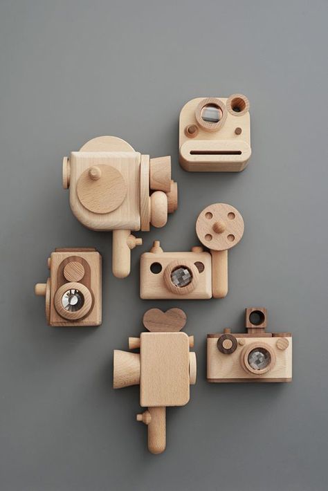 Playthings Archives | Handmade Charlotte Toy Camera, Modern Kids Toys, Wooden Camera, Handmade Charlotte, Woodworking For Kids, Kids Wooden Toys, Kid Toys, Toy Craft, Wooden Hand