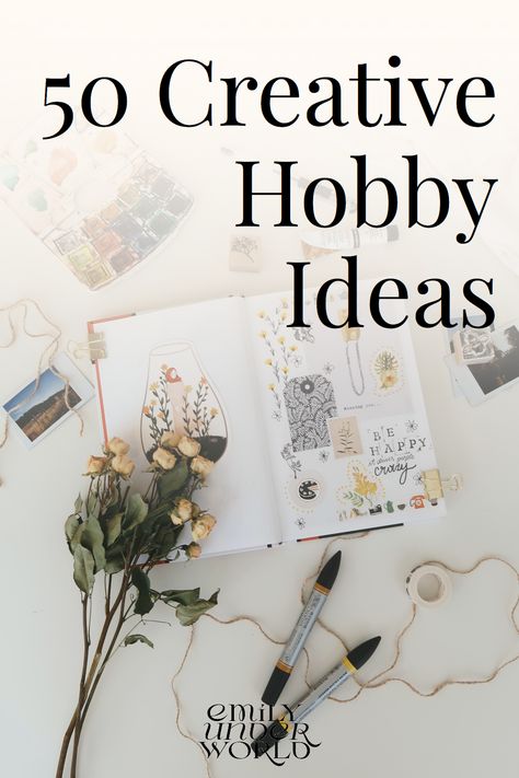 Hobbies For Overthinkers, Trying Something New Ideas, Artistic Things To Do, Fun Projects For Adults, Mindful Crafts For Adults, Simple Hobbies For Women, Winter Hobby Ideas, New Crafts To Try, Creative Projects Ideas