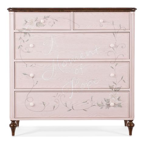 Castle Rooms, Decoupage Decor, Susan G Komen, Accent Chests, Oak And Walnut, White Interiors, White Drawers, Accent Chests And Cabinets, Accent Chest