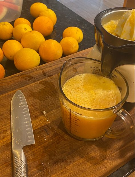 #summer #summervibes #orangejuice #aesthetic #orange #sweet #fruit #recipes #freshaqueezed Fresh Orange Juice Aesthetic, Fruit Juice Aesthetic, Orange Juice Aesthetic, Girly Breakfast, Tiktok Hooks, Healthy Feminine, Summer Hobbies, Sun Gods, Orange Night