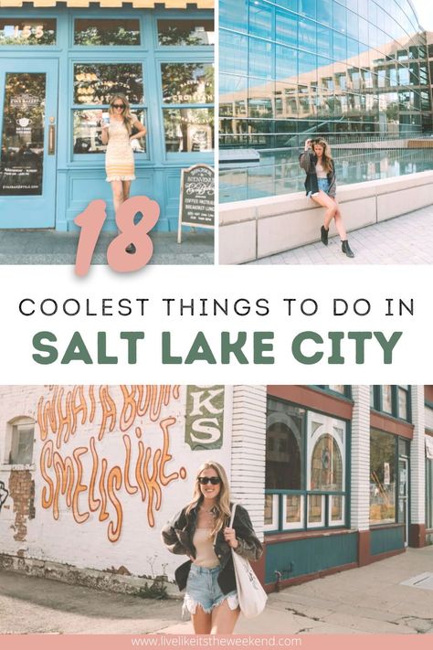 Find the best things to do in Salt Lake City from the best places to eat in Salt Lake City and the best places to visit in Salt Lake City. Get help figuring out what to do in Salt Lake City whether you are going for a weekend in Salt Lake City or a longer trip to the Utah capital. | best things to do in salt lake city utah | what to do in salt lake city summer | what to do in salt lake city utah | what to do in slc salt lake city | what to do salt lake city | salt lake city things to do Best Things To Do In Salt Lake City, Salt Lake City Summer, Salt Lake City Utah Restaurants, Visit Salt Lake City, Fun Things To Do In Salt Lake City, Great Salt Lake Desert, Things To Do Near Salt Lake City Utah, Salt Lake City In October, Best Places To Eat In Salt Lake City