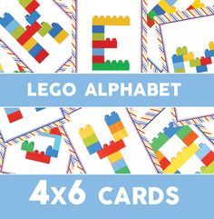 The long awaited and requested Lego Duplo Alphabet edition. A while ago I posted about the Lego Dulpo number cards. Well today I am back to share with you a full set of FREE printable alphabet cards! This won't be a long post, I will get right to the point! (Click the image above to ... Lego Alphabet, Sensory Alphabet, Lego Letters, Lego Education, Preschool Alphabet, Free Lego, Lego Activities, Alphabet Games, Letter Activities