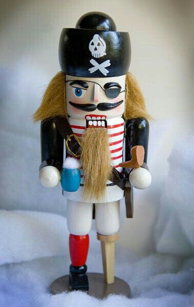 Pirate Nutcracker, Beetlejuice Room, Nutcracker Display, Nutcracker Story, German Christmas Pyramid, Nutty Buddy, German Nutcrackers, Christmas Story Books, Nut Crackers