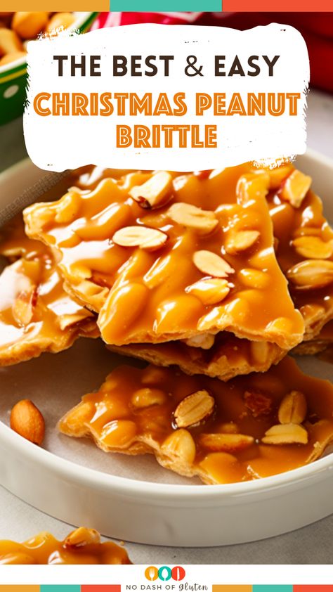 Indulge in the timeless delight of homemade Peanut Brittle! Our recipe guides you to create this classic, crunchy candy, perfectly blending sweet and salty flavors. Great for gifting, holidays, or a nostalgic treat. Easy, quick, and irresistibly delicious. Check out our blog for step-by-step instructions and make your own batch of this beloved American dessert candy. Don't forget to share your creation with us! Visit now for the full recipe and tips. Easy Peanut Brittle Recipe, Homemade Peanut Brittle, Microwave Peanut Brittle, American Dessert, Christmas Candy Easy, Peanut Brittle Recipe, Peanut Candy, Brittle Recipes, American Desserts