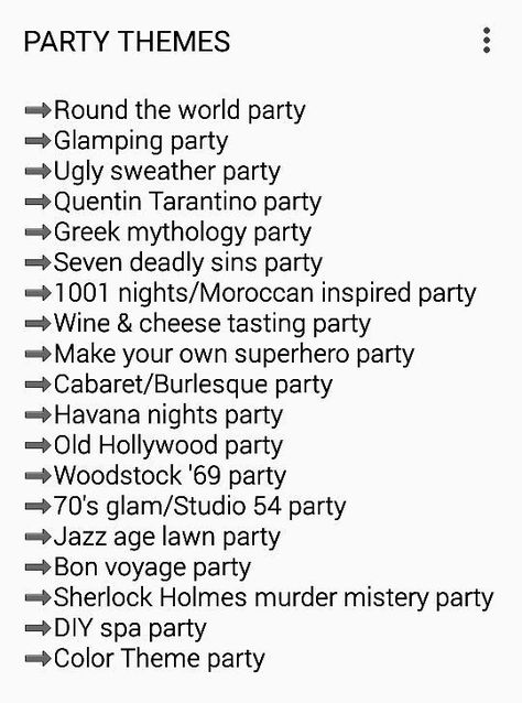 Hosting a party can be a fun and exciting way to celebrate special occasions and create lasting memories with friends and familyPlanning a party can be a daunting taskbut with the right tips and... Ideas For Themed Parties, Bday Themes Aesthetic, Party Themes For Adults Birthday, Small Party Themes, 18th Themes Ideas, Ideas For Birthday Party Theme, Funny Bday Party Themes, Party Theme Ideas 18th, Why Is This In My Closet Party Theme