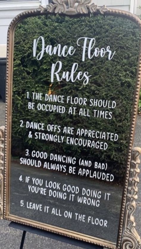 Dance Floor Sign, Dance Floor Rules, Wedding Dance Floor, Casino Wedding, Cocktail Wedding Reception, Dance Floor Wedding, Wedding Renewal Vows, Edmonton Wedding, Wedding Vows Renewal