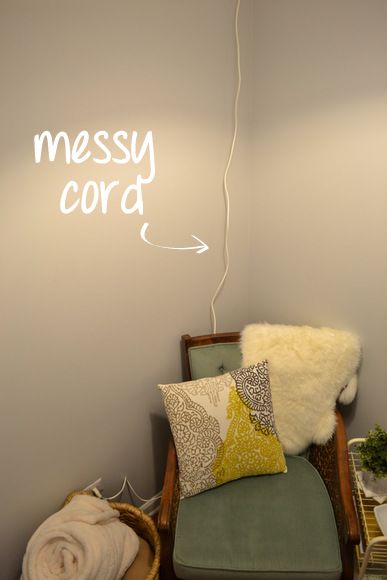 How to Hang a Swag Light and Brighten Any Room | The DIY Playbook Ikea Havsris Cord, Corded Hanging Lights, Hang Lamp From Ceiling, Chandelier In Corner Of Living Room, Hanging Lamp Cord Cover, Hanging Light From Ceiling Hook, Hide Hanging Light Cords, Hanging Plug In Light Fixtures Bedroom, Hanging Lamp In Living Room