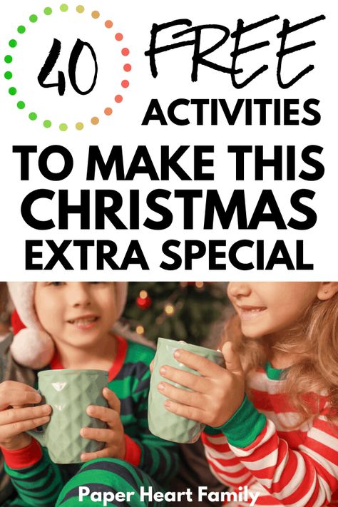 Free Christmas Activities, Christmas Activities For Families, Holiday Activities For Kids, Fun Christmas Activities, Advent Activities, Christmas Jokes, Christmas Week, Christmas Activities For Kids, Games And Activities