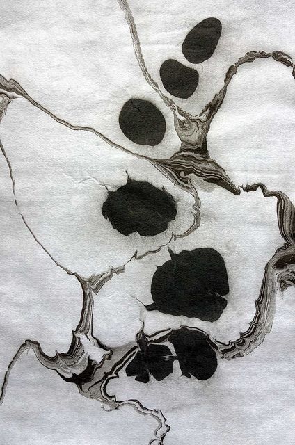 Black & White Ebru Art, Arte Inspo, Ink On Paper, Marbling, Land Art, Ink Painting, White Ink, Ink Art, Ink Drawing