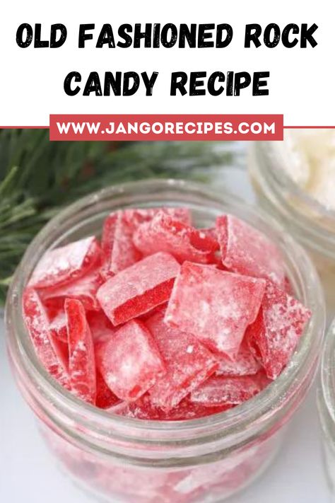 In this blog, I will share with you a Old Fashioned Rock Candy Recipe that is extremely delicious. Lorann Hard Candy Recipe, Cinnamon Rock Candy Recipe, Homemade Sweets Recipes, Christmas Rock Candy, Homemade Rock Candy, Rock Candy Recipe, Old Fashioned Christmas Candy, Make Rock Candy, Hard Candy Recipes