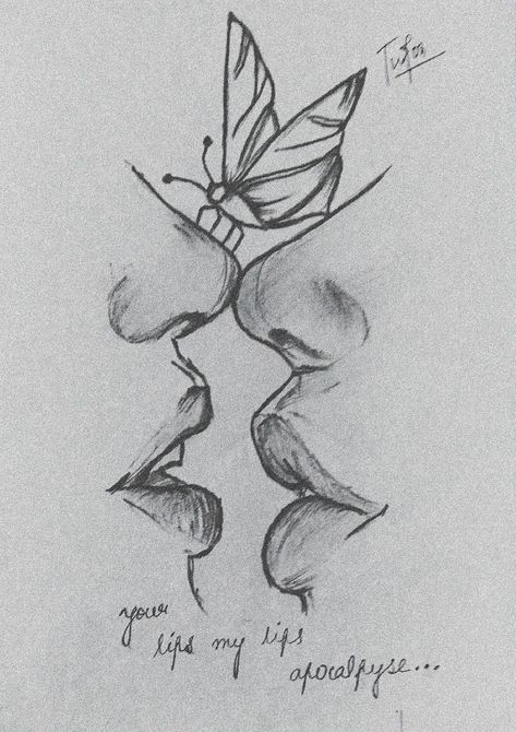 Interlinked Souls Drawing, Realistic Heart Drawing Tutorial, Sketches To Gift Boyfriend, Draw Kissing Lips Sketch, Cute Balloons Drawing, Butterfly Love Drawing, I Wanna Be Urs Drawing, Bird Eye Perspective Drawing, Him And Her Drawings