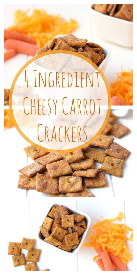 Carrot Crackers, Veggie Crackers, Healthy Snack For Kids, Healthy Crackers, Real Food Snacks, Snack For Kids, Healthy Protein Snacks, Homemade Crackers, Baby Snacks