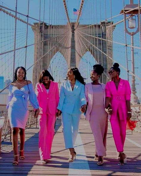 I'm curating an experience to do a photoshoot/videoshoot just like this on the Mississippi River bridge. It won't be only women. It will include men as well. Wait till yall see who will be a part, the meaning behind it, and the outcome from it. Putting this here so we can look back after it happens. Sorority Photoshoot, Women Affirmations, Looks Black, Dark Skin Women, Black Excellence, Black Love, Black Is Beautiful, Sorority, The Help