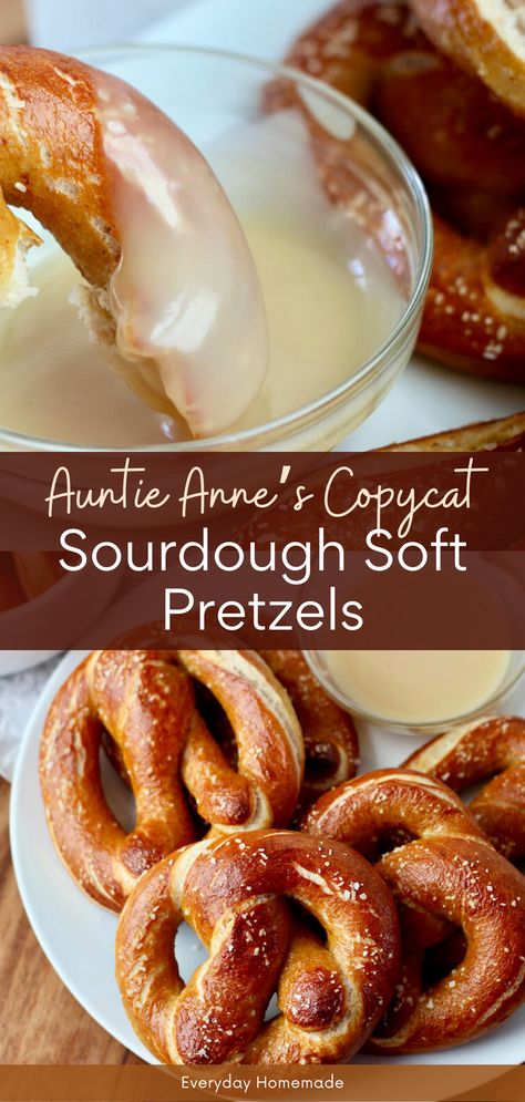 Sourdough Bread Recipe Discard, Easy Sourdough Bread Recipe Same Day, Sourdough Soft Pretzels Discard, Sourdough Discard Soft Pretzel Recipe, Sourdough Pretzel Recipes, Sourdough Discard Loaf Bread Recipe, Pretzel Sourdough Discard, Sourdough Lunch Bread, Sour Dough Discard Pretzels