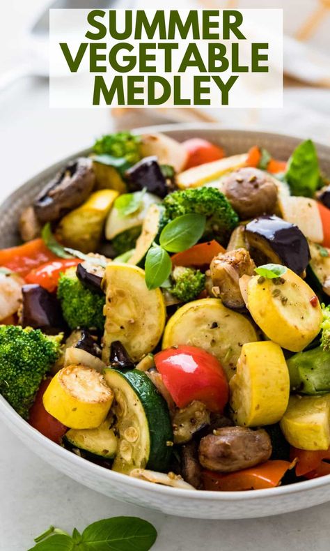 Methi Recipe, Mix Vegetable Recipe, Fresh Vegetable Recipes, Methi Recipes, Salads Recipes, Summer Vegetables, Roasted Vegetable Recipes, Garlic Herb Butter, Vegetable Side Dishes Recipes