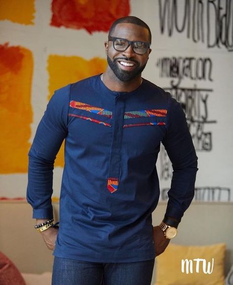 African Attire For Men Shirts, Traditional Mens Wear, African Male Suits, Men African Fashion, Mens Traditional Wear, Couples African Outfits, African Kaftan, African Suit, Nigerian Men Fashion