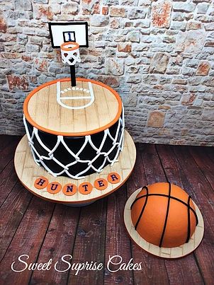 1st Birthday Cake Basketball Cake  #sweetsuprisecakes #basketball #basketballcake #1stbirthday Cake Basketball, Basketball Birthday Cake, Sports Themed Cakes, Baby Birthday Party Theme, Basketball Theme Party, Basketball Birthday Parties, Basketball Cake, Sport Cakes, Basketball Theme