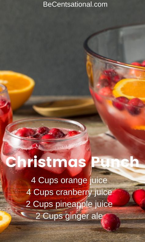 Christmas Bbq Ideas Decorations, Christmas Punch Recipes Prosecco, Juice Ideas Party, Nye Party Punch, Holiday Office Party Food, Christmas Party Alcoholic Punch, Easy Christmas Punch Recipes Alcholic, Easy Recipes For Christmas Party, Hosting Xmas Party