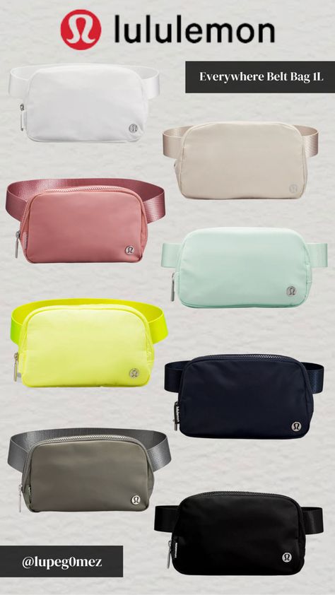 LULULEMON Fanny pack Every Where Belt Bag Lululemon, Lulu Lemon Bag, Lulu Lemon Belt Bag Outfit, Lululemon Belt Bag Colors, Lululemon Belt Bag From Lululemon, Lulu Lemon Belt Bag, Lulu Bag, Lulu Belt Bag, Lululemon Everywhere Belt Bag