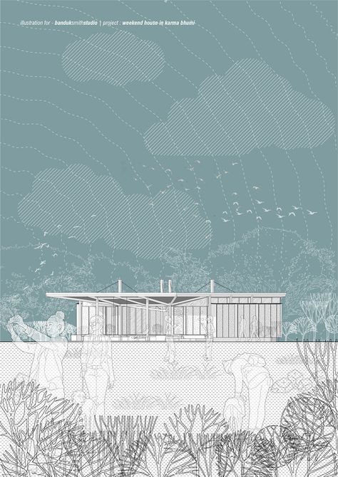 illustrations | architecture on Behance Architecture Report Cover Design, Architecture Graphics Plan, Atmospheric Section Architecture, Architecture Drawing Procreate, Procreate Architecture Plan, Line Drawings Architecture, Render Styles Architecture, Architectural Plan Drawing, Cad Drawing Architecture