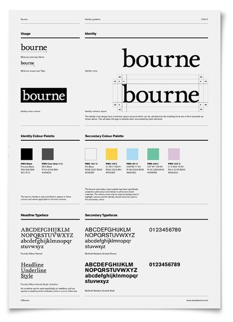 Brand Identity Design Proposal, Playbook Design, Bourne Identity, 블로그 디자인, Logo Guidelines, Brand Guidelines Design, Identity Guidelines, Alphabet Logo, Minimalist Brand