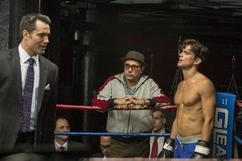 Still of Victor Webster, Matt Bomer and Willie Garson in White Collar (2009) Willie Garson, Victor Webster, Neal Caffrey, Boxing Ring, Tiffani Thiessen, Fbi Special Agent, Matt Bomer, Oh Yes, Film Stills