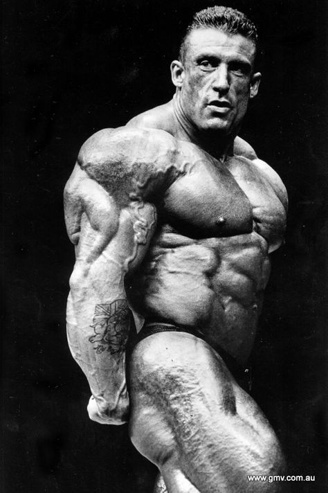 Dorian Yates - changed bodybuilding forever with his never before seen mass in the early to mid 90's to take 6 Olympia titles and make known the greatest back in the history of bodybuilding. Dorian Yates Workout, Mr Olympia Winners, Olympia Bodybuilding, Dorian Yates, Bodybuilding Pictures, Bodybuilders Men, Mr Olympia, Triceps Workout, Body Builder