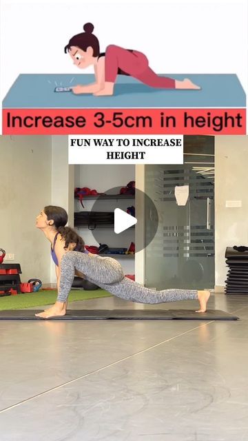 Anjali Yadav ✨ on Instagram: "Exercise to Increase Height💯 #anjalifitness  . . . . . . #yoga #heightincrease #streching #fyp #explore #reels #fitnessmotivation" Workout For Height Increase, Hight Increase Exercise, Exercise For Height Increase, Exercise For Height, Height Increase Exercise, Exercises To Increase Height, Summer Glowup, Burn Belly Fat Workout, Height Increase