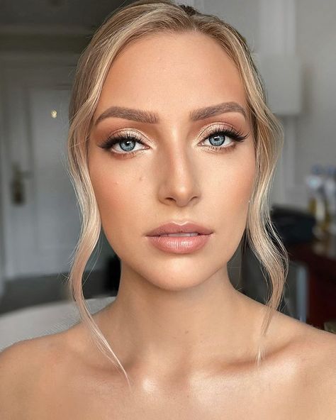 Elegantes Makeup, Wedding Eyes, Wedding Eye Makeup, Glam Wedding Makeup, Make Up Braut, Bridesmaid Hair Makeup, Smink Inspiration, Formal Makeup, Bridal Makeup Natural