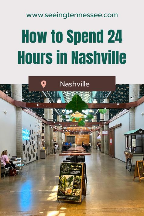 One day is not a long time to spend in Nashville, but you can still see some of the city! Here's my guide to the best things to do in Nashville, Tennessee when you only have 24 hours. Nashville One Day, Nashville In A Day, One Day In Nashville Tennessee, 1 Day In Nashville, Visit Nashville Tennessee, 1 Day Trip, Things To Do In Nashville, Living In Nashville, To Do In Nashville