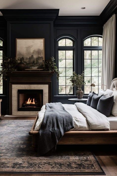 French Romantic Bedroom, Moody Room, Moody Bedroom Ideas, Victorian Bedroom, Moody Bedroom, Romantic Retreat, Romantic Bedroom, Up House, Dreamy Bedrooms