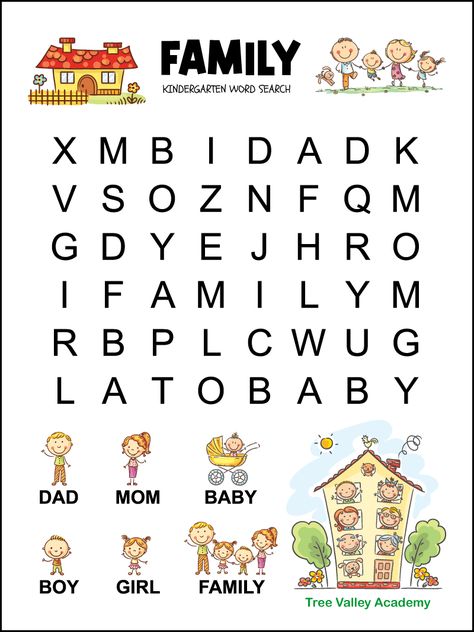 Kindergarten Crossword Puzzles, Simple Crosswords For Kids, Easy Word Search For Kindergarten, Puzzle For Kindergarten, Word Search Puzzles For Kids, Easy Reading For Kids, Family Activities For Kids, Crossword Puzzles For Kids, There Is There Are