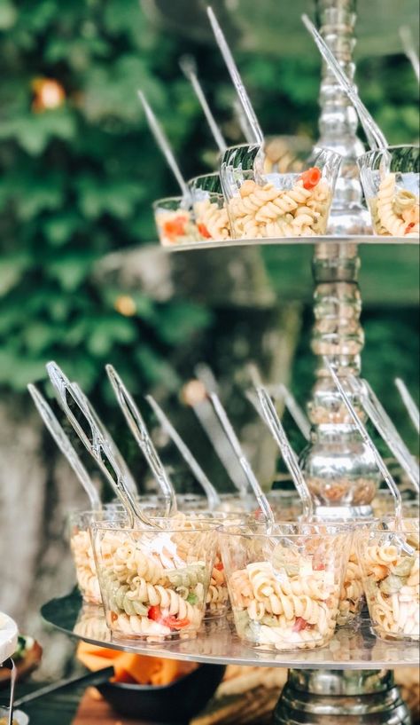 Fun Cocktail Hour Food, Wedding Cocktail Hour Food Display, Wedding Cocktail Hour Finger Food, Backyard Wedding Ideas Food, Spring Wedding Catering Ideas, Hors D’oeuvres For Wedding Reception, Small Wedding Cocktail Hour, Cocktail Hour Backyard Wedding, Simple Appetizers For Wedding