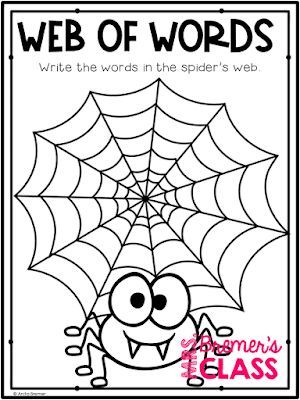 Word Work Activities for ANY Words | Mrs. Bremer's Class | Bloglovin’ Fall Word Work First Grade, Fall Spelling Activities, High Frequency Word Activities 2nd Grade, Halloween Spelling Activities, Spelling Activities For 2nd Grade, Spelling Activities For First Grade, Sub Plans First Grade, Fall Word Work, Fun Spelling Activities