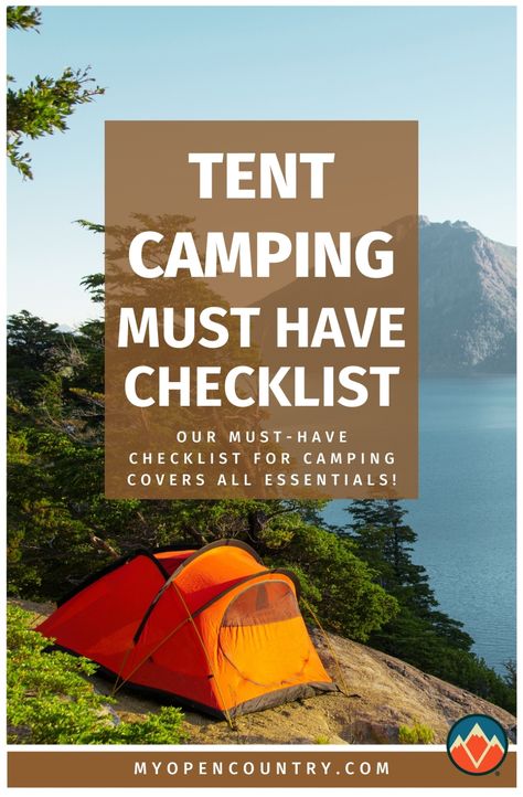 Our must-have checklist for tent camping covers all essentials from multi-use tools to eco-friendly toiletries. Ensure you're well-prepared with reliable gear that makes setting up camp easy, secure, and enjoyable. Ideal for both quick weekend getaways and extended stays in the wild. | Learn more about Things to take camping Week Long Camping Trip Packing Lists, Camping Supplies List, Tent Camping Must Haves, Tent Camping Essentials, Things To Take Camping, Camping Trip Essentials, Tent Camping Checklist, What To Take Camping, Camping Supply List