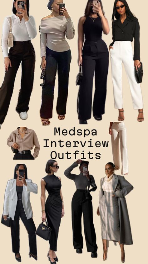 Interview Outfit Ideas, Interview Outfits, Interview Outfit, Med Spa, Outfit Ideas, Interview, Spa