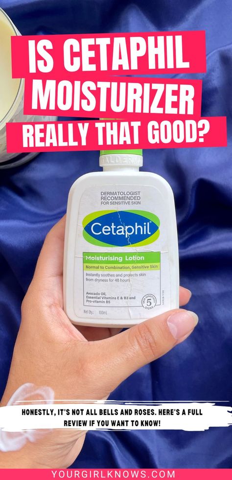 Tired of dealing with dry and flaky skin? According to thousands of reviews, CETAPHIL Moisturizer is the miracle-working lotion you've been searching for! But honestly, it's not all bells and roses. Here's my honest Cetaphil moisturizer lotion review for you to find out if it's worth it for you! Cetaphil Moisturizer For Oily Skin, Cetaphil Products, Cetaphil Cream, Cetaphil Lotion, Cetaphil Moisturizer, The Best Skincare, Moisturizer For Oily Skin, Best Skincare, Face Acne