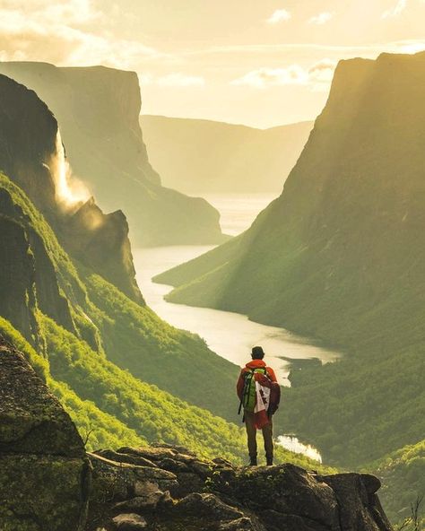 Tap image for ecotourism information - This is what Gros Morne National Park looks like...  #ecotourism info below    Gros Morne NP Newfoundland and Labrador Canada.  May-Sep for warmer weather Jul-Aug for whale spotting & June for icebergs.  @jakegrahamphoto for more photos!  @jakegrahamphoto to book a photo tour.  @ncc_cnc to support CONSERVATION in Canada.   Follow @earth.offline to join our movement!  Tag #earthoffline & #wethriveoutdoors for a chance to be featured!      #canadasworld #para Rio De Janeiro, Gros Morne National Park, Gros Morne, Labrador Canada, Newfoundland Canada, Canada National Parks, Terra Nova, Happy Canada Day, Explore Canada