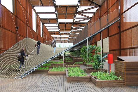 Temporary Structures, Urban Agriculture, Expo 2015, Street Furniture, Urban Farming, Urban Landscape, Urban Design, Public Space, Indoor Garden