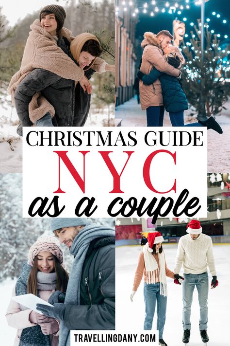 Dreaming of a romantic NYC Christmas? This guide shows you how to experience the city’s most magical spots—from Central Park to Rockefeller Center—without breaking your budget. Nyc Date Ideas, New York City At Christmas, Nyc At Christmas, Couple Event, Christmas In Nyc, Winter Date Ideas, Christmas Proposal, Nyc Christmas, Romantic Christmas