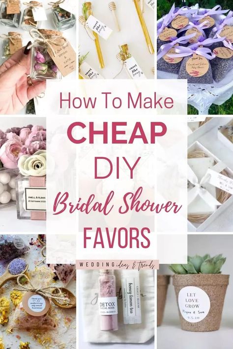 Gift Bags For Bridal Shower Guests, Cheap Bridal Party Gifts, Bridal Shower Favor Display Ideas, Soap For Bridal Shower Favors, Crafts For Bridal Shower Guests, Kitchen Bridal Shower Favors, Shower Party Ideas Bridal, Wedding Shower Favors For Guests Diy, Bridal Shower Guest Gifts Wedding Favors