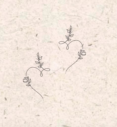 Cute Matching Tattoos For Aunt And Niece, Matching Tattoos With Aunt, Matching Tattoos For Best Friends Flower, Tattoo Ideas Female Matching Sister, Small Meaningful Friendship Tattoos, Hugging Birth Flower Tattoo, Tattoos Best Friend Matching, Fine Line Daughter Tattoo, Tattoo For Two Daughters