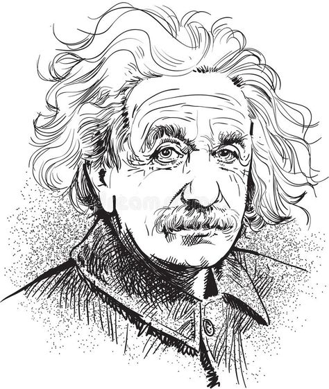 Albert Einstein portrait illustration, line art vector. Albert Einstein portrait , #AFF, #illustration, #line, #art, #Albert, #Einstein #ad Albert Einstein Portrait, Einstein Portrait, Albert Einstein Photo, Illustration Line Art, Line Art Vector, Arte Inspo, Proverbs 31, Portrait Illustration, Science Art